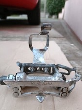 Vintage Puntapiedi Christophe bici da corsa + pedale dual sprint