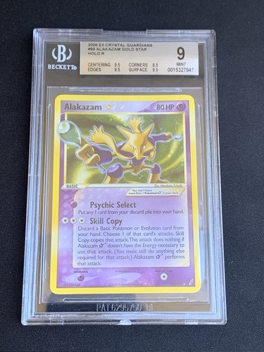 Pokemon tcg bgs alakazam - tcg, 9