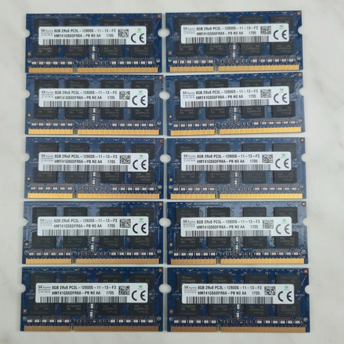10x hynix ddr3l 1600 - 10x,