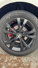 Set Di 4 Cerchi In Lega 16” Neri Alfa Romeo Giulietta + Pneumatici Annessi.