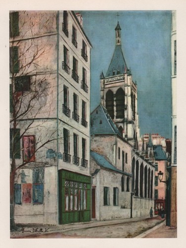 Maurice utrillo chiesa - utrillo,