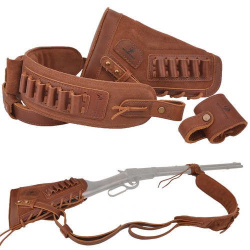Set buttstock pelle senza - buttstock,