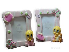 PORTAFOTO TITTI ROSA BOMBONIERA PORTAFOTO BABY BATTESIMO NASCITA