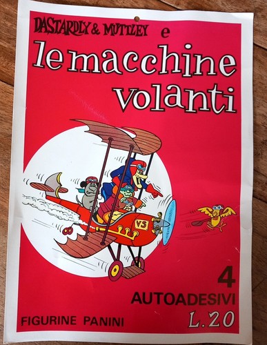 Locandina edicola dastardly - dastardly, &