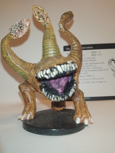 Otyugh miniature figure - otyugh, miniature/figure
