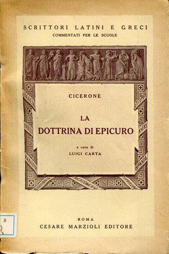 Dottrina epicuro de - epicuro, :