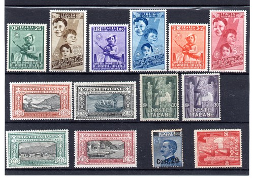 1937 regno italia serie - 1937-, d'italia
