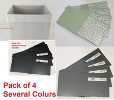 4 x IKEA Drona Storage Box