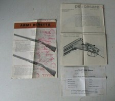 ARMI BERETTA  E PELI CESARE DEPLIANT PUBBLICITARIO