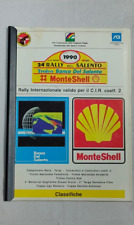 24° RALLY DEL SALENTO  1990    Libro dei tempi  (Classifiche)