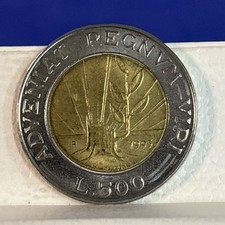 REPUBBLICA DI SAN MARINO L.500 LIRE COIN VINTAGE MONETA