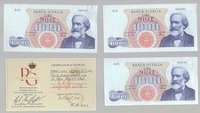 1000 Lire Verdi I tipo - DM