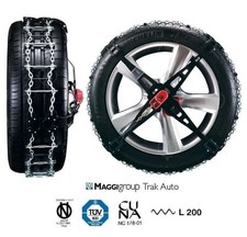 CATENE DA NEVE TRAK  n. 212 AUTO MAGGI snow chain catena ragno