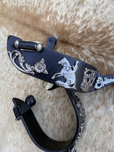 Coppia speroni western acciaio - coppia,