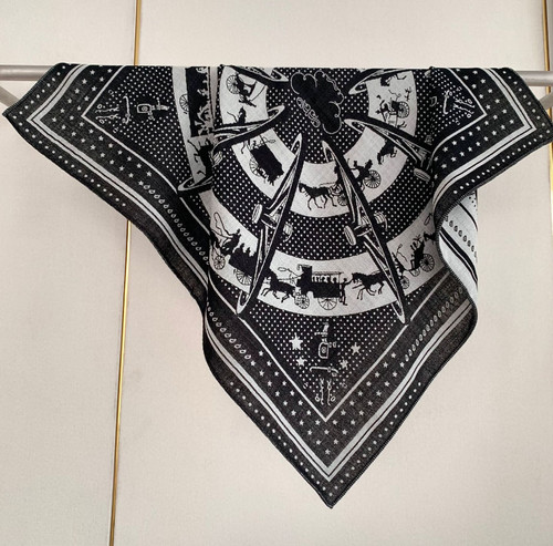 Sciarpa bandana doppia faccia