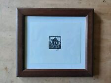 Giuseppe Mainini Xilografia su carta firmata