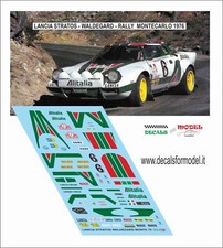 DECALS 1:43 LANCIA STRATOS