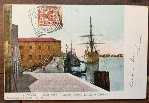 1903 venezia giudecca col - venezia,