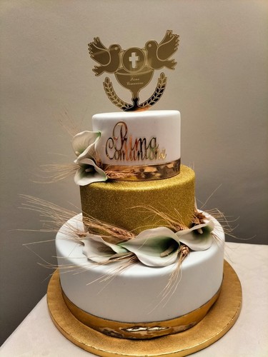 Torta scenografica per prima - per,