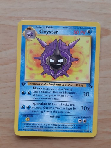 Cloyster carta pokémon - -,
