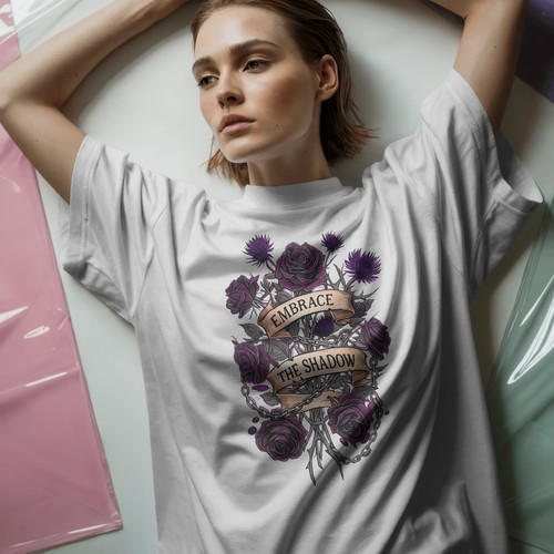 Shirt abbraccia ombra - abbraccia, l'ombra