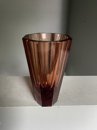 Vaso moser firmato ceco - vaso,
