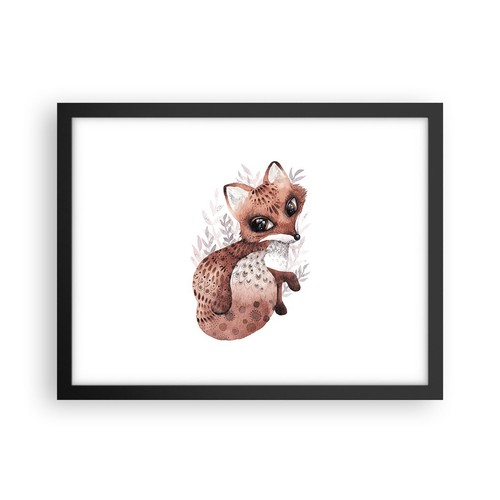 Poster 40x30cm volpe - poster,