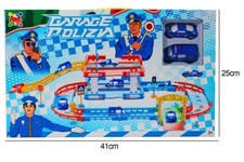Set Garage Pista Polizia con