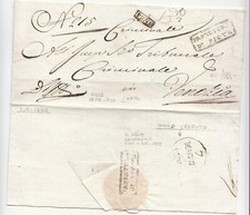 1840 VENETO coperta PIOVE-VENEZIA+TIMBRO DATARIO CIRCOLARE INDEITO?+cartella-g66