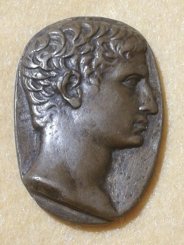 Medaglione bronzo xvi xvii - in,