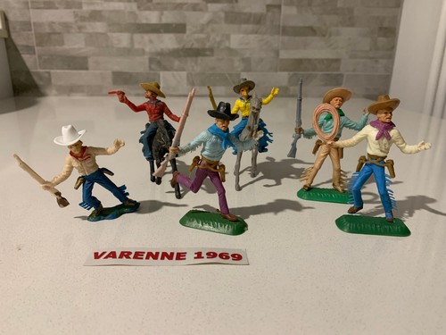 Lotto soldatini cow boys nardi - soldatini,