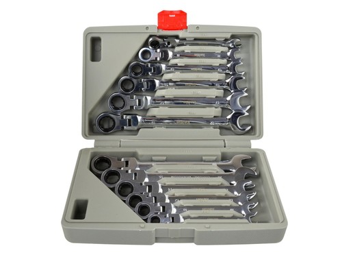 Set pezzi chiavi cricchetto - 12,