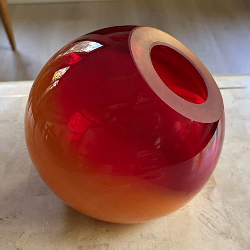 Vaso rotondo vetro - vaso,