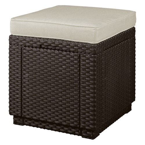 Sedile con cuscino keter cube - sedile,
