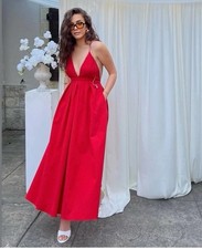 Abito rosso ZARA DONNA