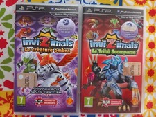 PSP INVIZIMALS LE CREATURE OMBRA+INVIZMALS LE TRIBU' SCOMPARSE