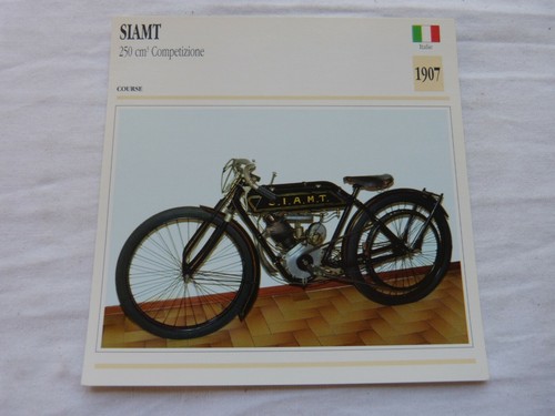 Fiche photo moto - fiche, siamt
