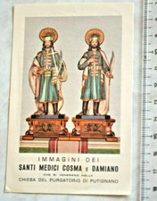 Santino Santi Medici Cosma e Damiano Chiesa del Purgatorio Putignano Ed. Favia 