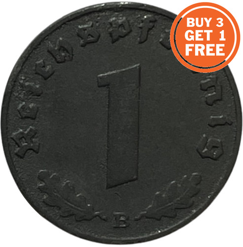 Reichspfennig tedesco dal - 1,