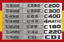 C Class Mercedes Benz Emblemas