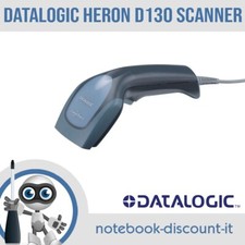 Datalogic Heron D130 Barcode scanner handheld USB 1D Linear LED