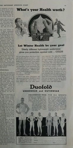 1937 intimo uomo duofold