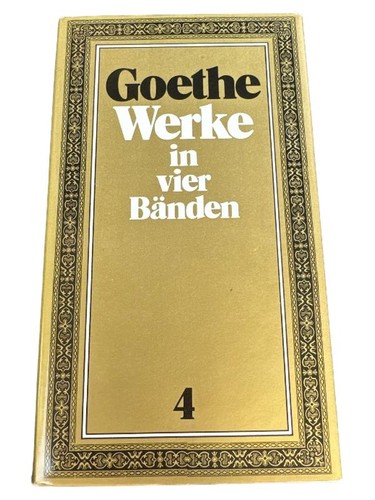 Goethe opere volume - opere, 4