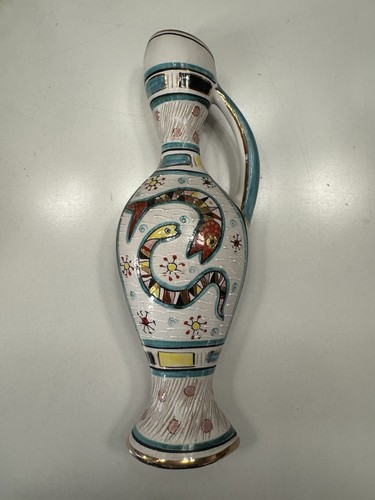 Brocca vaso ceramica deruta - brocca/vaso,