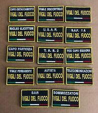 PATCH VVFF TARGHETTA SPECIALITA'  VARI MODELLI