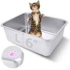 Lettiera per Gatti in Acciaio