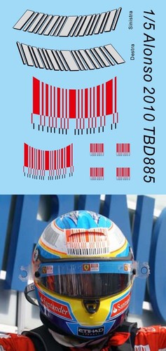 Decals per casco fernando - per,