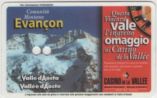 Viacard valle aosta golden - d'aosta,