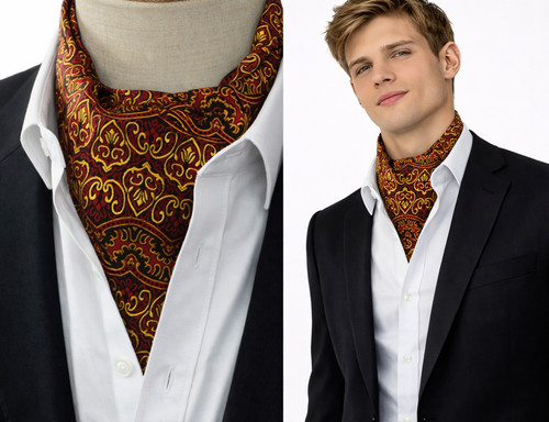 Cravatta uomo bohemien - , ascot