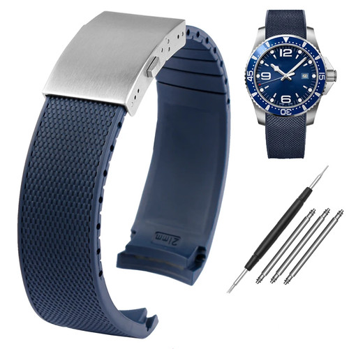 21mm silicone watch band strap - 21mm,